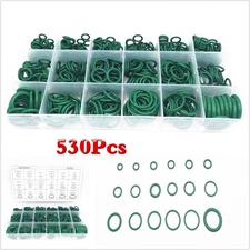 O-Ring Seals Rubber For Car A/C Air Conditioning Compressor Repair Kit 530Pcs