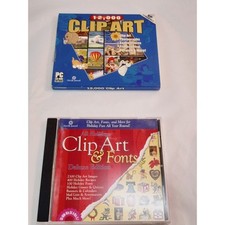 Clip Art 12,000   All Holidays Clip Art  Fonts Deluxe Edition