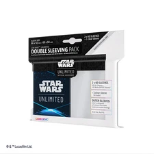 Star Wars: Unlimited Art Sleeves Double Sleeving Pack - Space Blue Gamegenic