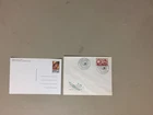 two New Caledonia '50 fdc+French polynesia mint postal stationery