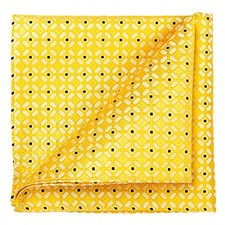 Men's Handmade Tie,Checkered Pattern Necktie With Dots