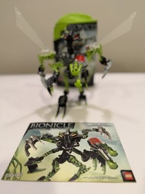 Lego Bionicle MISTIKA (8688-90,  8694-96) Complete Set w/ Manuals And Canisters