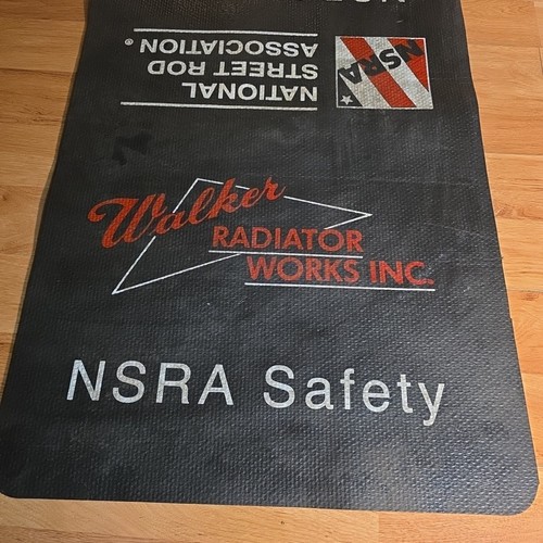 Vintage Nation Street Rod Association Fender Cover Mechanic Mat Pad NSRA - Picture 3 of 6