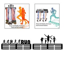 Medals Wall Display Hanger Holder with 3 Rows Accessories Multipurpose for