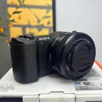 Sony Alpha a5100 24.3 MP APS-C CMOS Mirrorless Camera w/ E 16-50mm Lens 90% New
