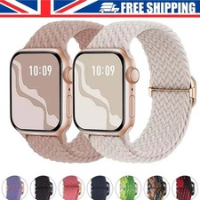 For Apple Watch Strap Nylon Buckle Band iWatch Series 10 9 8 7 6 5 4 3 SE Ultra