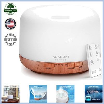 Remote Control Aroma Diffuser with Long Lasting Mist for Home and Office
