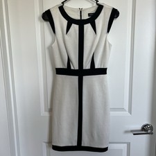 Guess by Marciano Black and White Sheath/Bodycon Dress Size XS