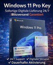 Windows 11 Pro | 64 bit | Key 💯 % Vollversion |Blitzversand Per Mail⚡