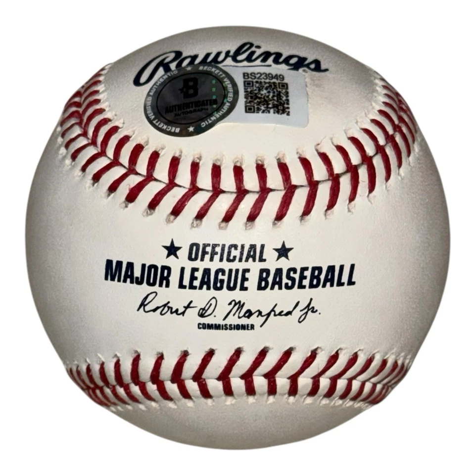 TONY LARUSSA SIGNED AUTOGRAPH MLB BASEBALL A’S CARDINALS HOF MANAGER BECKETT BAS - Image 3 of 3