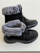 Stivali donna Skechers impermeabili Trego taglia 3 UK 36 EU perfettamente usati come foto