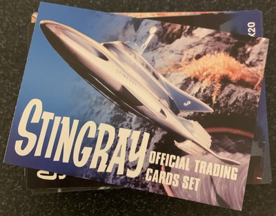Stingray TV Series Gerry Anderson Set of 60 Cards Near Mint
