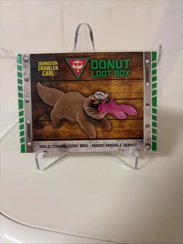 Borant Dungeon Crawler Carl Donut Loot Box #80 Emerald Green Variant Card - product listing photo