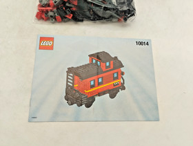 LEGO 10014 Caboose Original Box 9V 9v My Own Train Train 10022