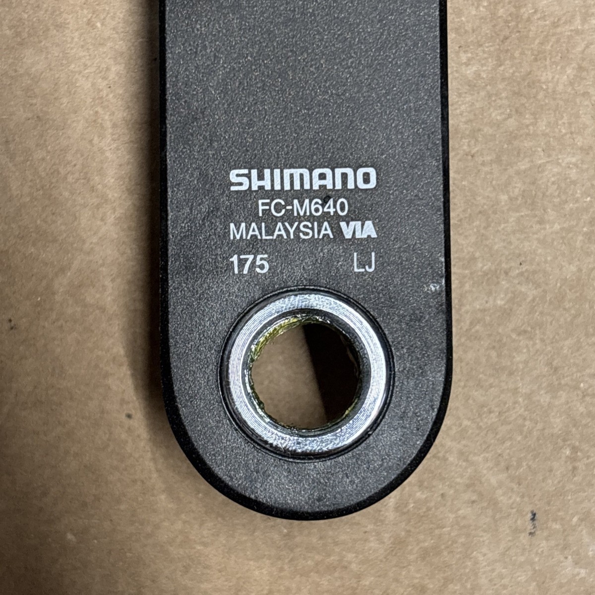 Shimano Zee FC-M640/645 Mountain Bike Crankset 34t Single 175mm DH