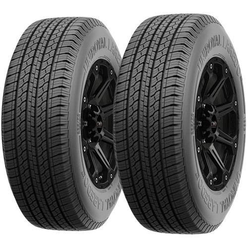 (QTY 2) 245/65R17 Uniroyal Laredo HT 107T SL Black Wall Tires ...