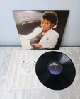 Michael Jackson Thriller Vinyl 1982 1st Press QE 38112 w/ Lyric Sheet Record VG+