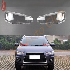 Marco de lente de faros laterales izquierdo+derecho para Mitsubishi Outlander 2010-2012 carcasa b
