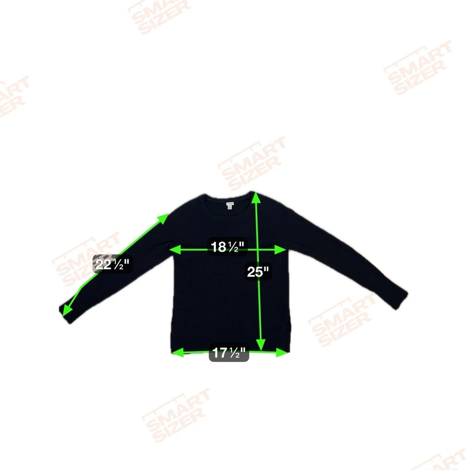 Halogen Sweater Womens Size Medium Black Crewneck Cashmere Minimalist Luxe - Image 2 of 4