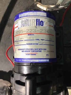 SHURflo Diaphragm Pump Assy Model 2095-223-234