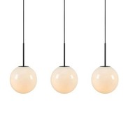 Moderne HäNgelampen Weiß Schwarz IP20 3X40W/E14