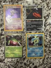 Vintage Pokemon Card Lot Gyarados, Houndoom, Yanmega, Haunter