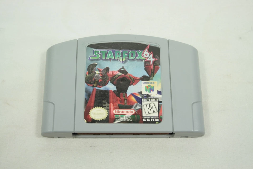 Star Fox 64 N64 Authentic Game Nintendo 64 1997 Tested & Working FAST SHIPPING - Image 2 of 4
