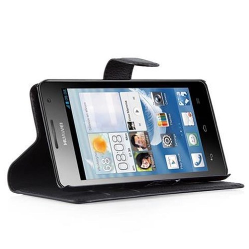 Hülle für Huawei ASCEND G526 Schutz Book Wallet Handy Cover Magnet - Bild 3 von 6