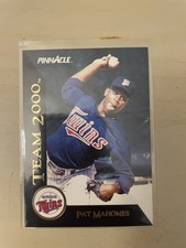 1992 Pinnacle Team 2000 Pat Mahomes #80 Rookie RC Minnesota Twins