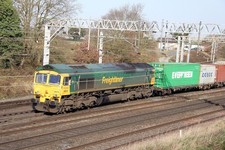 D41 6x4 Photo Class 66 66515 Crewe Casey Lane 30.03.21