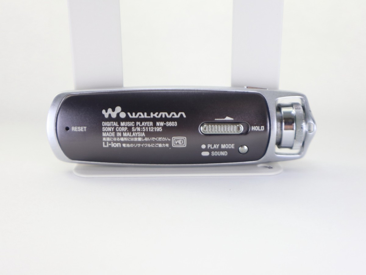 SONY ウォークマン NW-S603 Sony NW-S603 Walkman Digital Audio Player 1GB Tested Japan w