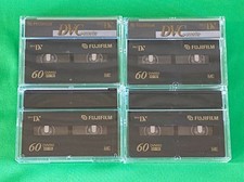 Lot of 4 Fujifilm Mini DV Video Cassettes DVM60/LP90, Used Once Erased  Rewound