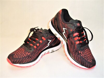 Women's 361 DEGREES STRATA 3 MORPHIT BLACK/ORANGE SNEAKERS Size 6 1/2
