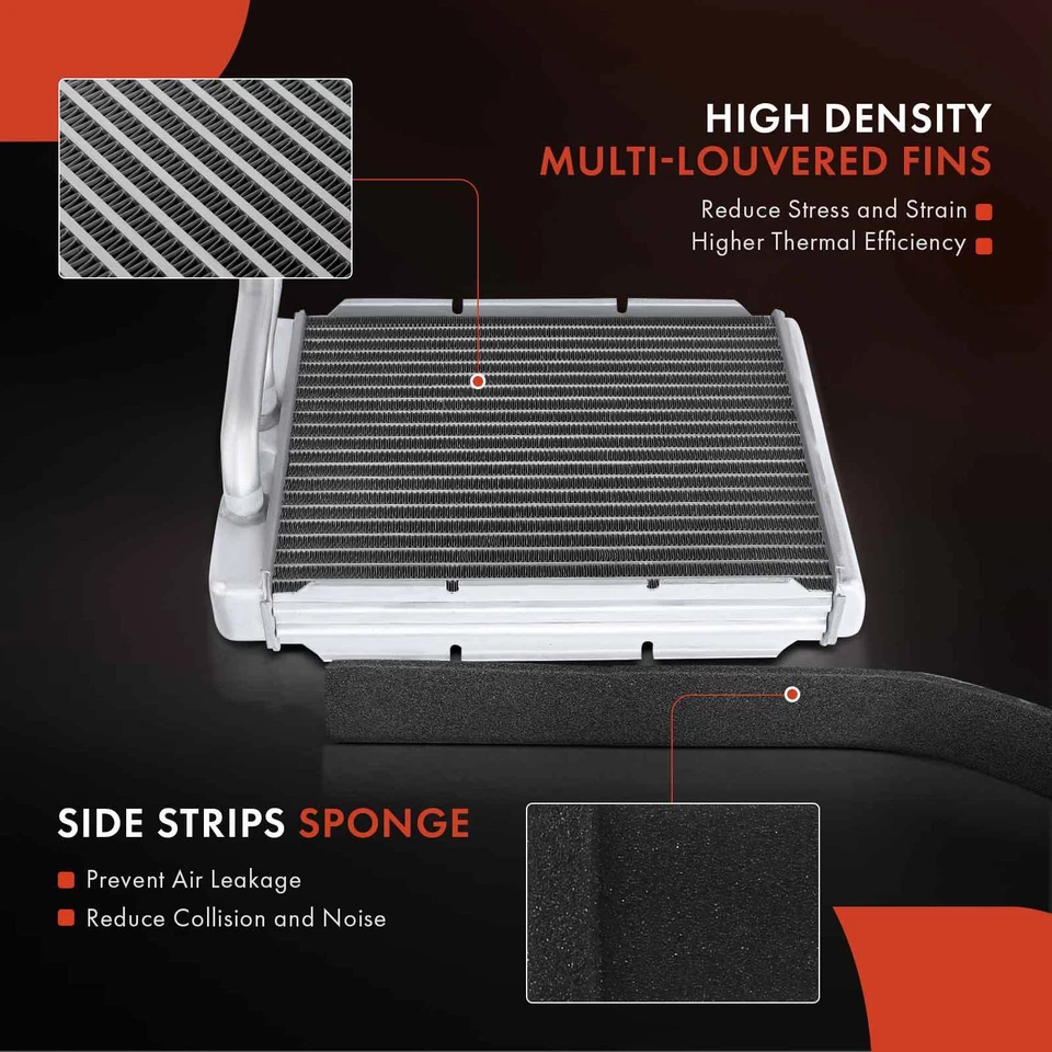 A-Premium HVAC Heater Core for Chevrolet G10 G20 G30 P30 GMC G15 G1500 G25 G35 - Image 4 of 4