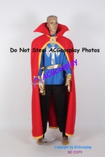 Doctor Strange Cosplay Costume marvel comics include chest emblem prop pvc made