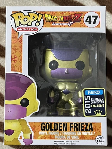 Funko Pop Golden Freezer Black Eyes #47 2015 Summer Con exclusivo DBZ casi nuevo
