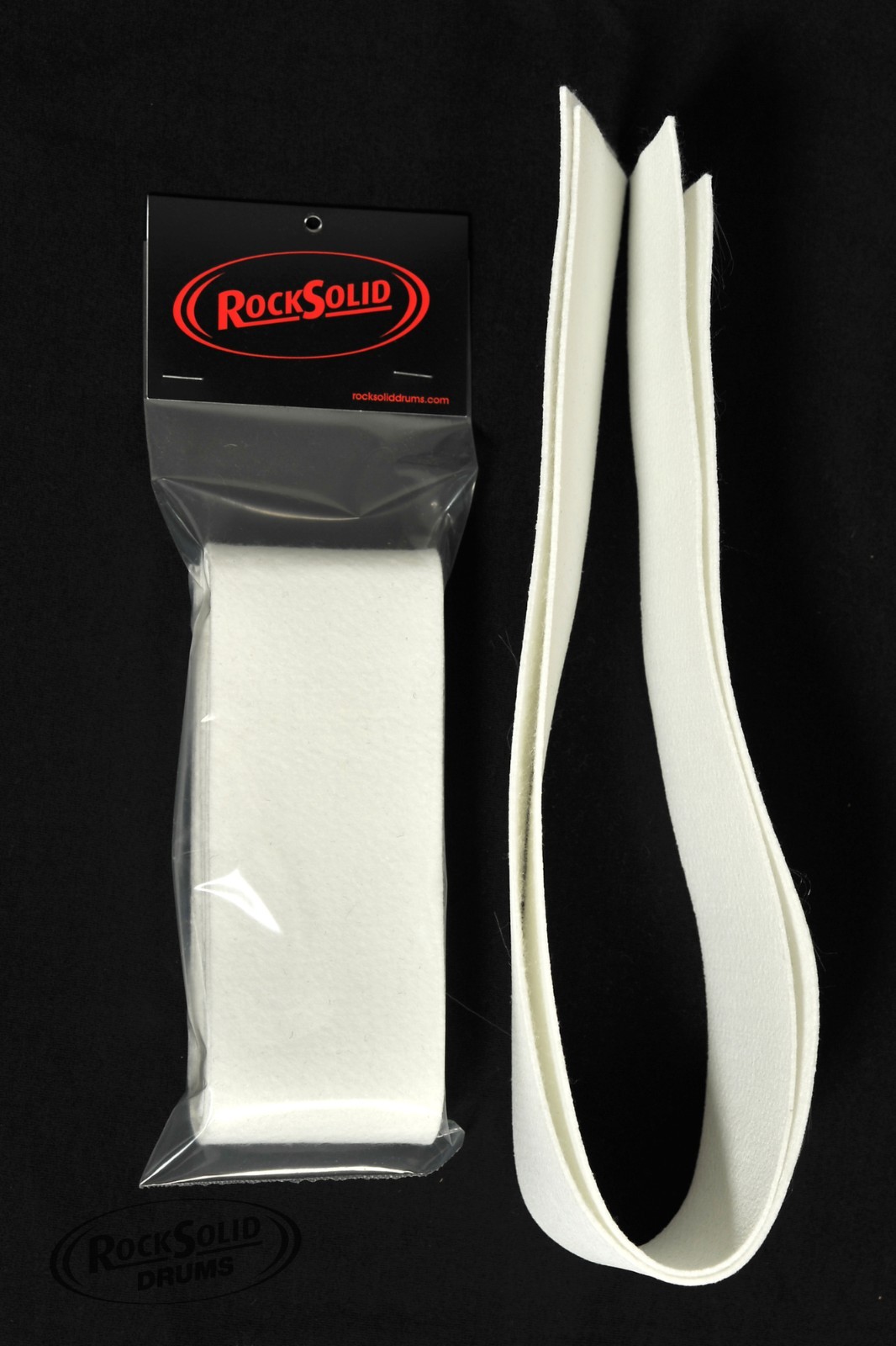 Vintage Style 2 Pack Bass Drum Dampening Felt Strip by RockSolid eBay