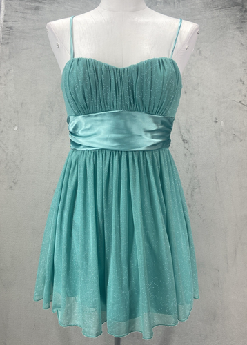 Xtraordinary Kleid türkis M Baby Puppe Glitzer Tüll skurrile Fee Y2K Stil
