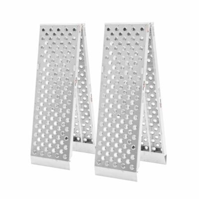 8' ATV Loading Ramps for Pickup Truck, 3,000 lb Cap, Big Boy EZ Rizer ...