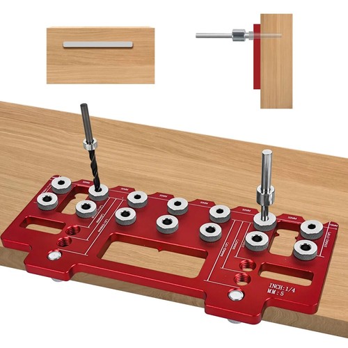 Woodworking Handle Punching Positioner Straight Hole Opening Positioning Jig - Picture 6 of 8