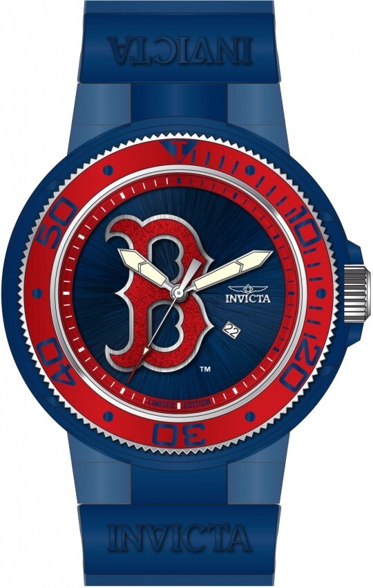 NEW INVICTA 43138 MLB BASEBALL BOSTON RED SOX WATCH QUARTZ