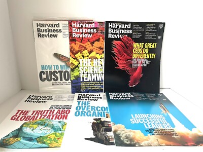 Harvard Business Review Magazines Full Year 2017