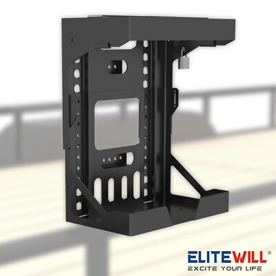 Trailer Back Pack Sprayer Blower Rack For Open & Enclosed Lawn Landscape Trucks