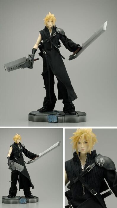 FINAL FANTASY 7 VII MASTERPIECE ARTS CLOUD STRIFE 1/4 SCALE