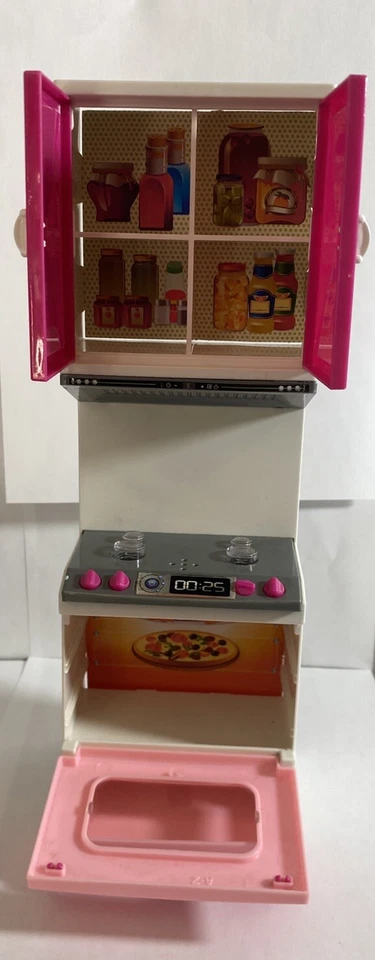 Barbie Microwave & Dishwasher &stove Accessories for Doll House, - Image 3 of 4