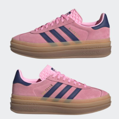 Adidas Women's Gazelle Bold Suede 'Pink Glow' - H06122