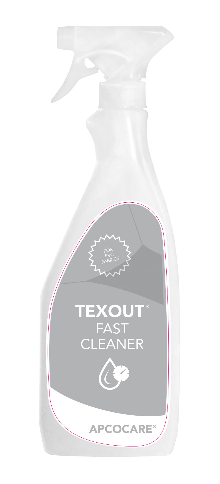 Pulitore Tende invernali in PVC e Vinitex Texout Apco Fast Cleaner