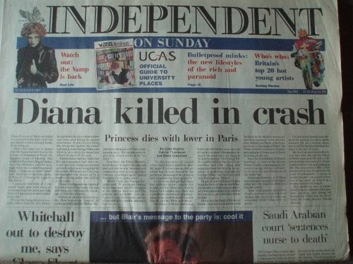 Princess Diana Newspaper - Aug 31 1997 Early Editions - Picture 5 of 9
