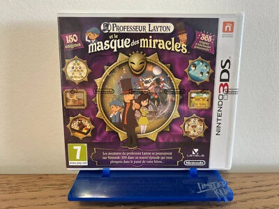 PROFESSEUR LAYTON ET LE MASQUE DES MIRACLES - NINTENDO 3DS - PAL FR - NEUF - Photo 1/4