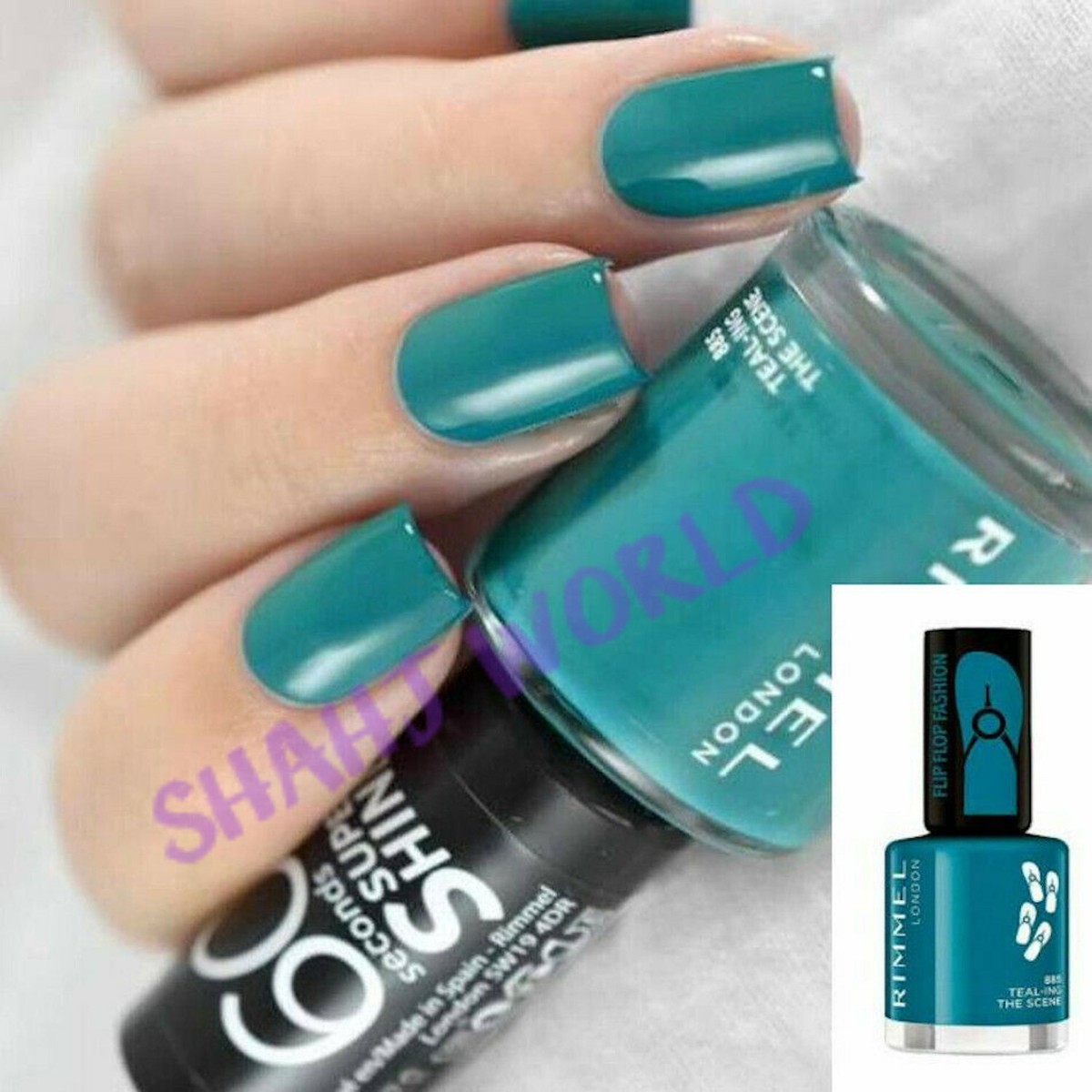 Rimmel London Nail Polish 60 Seconds Gel Rita Ora Super Shine Mani